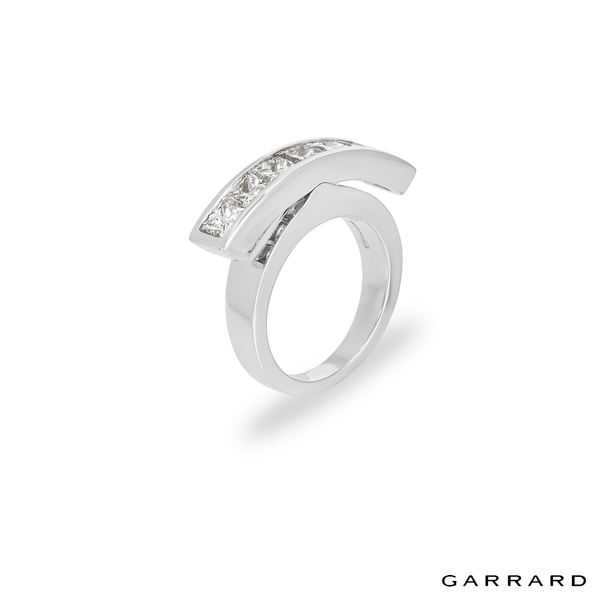 Garrard Platinum Diamond Dress Ring
